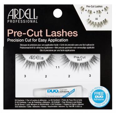  ARDELL Rzęsy Pocięte Pre-Cut Lashes 901 + Klej DUO